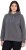 Ulla Popken Relaxed Fit Long Sleeve Hoodie Graphite Grey - φούτερ/Φούτερ με κουκούλα - 