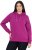 Ulla Popken Relaxed Fit Long Sleeve Hoodie Berry - φούτερ/Φούτερ με κουκούλα - 