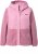 Ulla Popken Mixed Texture Hoodie Wildberry - φούτερ/Φούτερ με κουκούλα - 