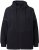 Ulla Popken Mix Fabric Reflective Trim Zip Hoodie Black - φούτερ/Φούτερ με κουκούλα - 