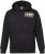 JP1880 Hoodie Breast Print Instinct Black - φούτερ/Φούτερ με κουκούλα - φούτερ/Φούτερ με κουκούλα ανδρικά μεγάλα μεγέθη 