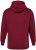 JP1880 Hoodie with Embroidery Aubergine - φούτερ/Φούτερ με κουκούλα - φούτερ/Φούτερ με κουκούλα ανδρικά μεγάλα μεγέθη 