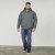 North Latitude 61301 Softshell Μπουφάν με Αποσπώμενη Κουκούλα Σκούρο Πράσινο - Μπουφάν - Aνδρικά μπουφαν μεγάλα μεγέθη