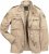 JP1880 Field Jacket with Badges Vintage Look Dark Beige - Μπουφάν - Aνδρικά μπουφαν μεγάλα μεγέθη