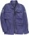 JP1880 Field Jacket with Badges Vintage Look Light Azure Blue - Μπουφάν - Aνδρικά μπουφαν μεγάλα μεγέθη