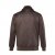 JP1880 Bomber Jacket Faux Leather Dark Brown - Μπουφάν - Aνδρικά μπουφαν μεγάλα μεγέθη