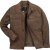 JP1880 Leather Jacket Lambskin Suede Brown - Μπουφάν - Aνδρικά μπουφαν μεγάλα μεγέθη