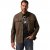 JP1880 Leather Jacket Lambskin Suede Brown - Μπουφάν - Aνδρικά μπουφαν μεγάλα μεγέθη