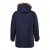 Men Plus Parka With Fur Hood Navy - Μπουφάν - Aνδρικά μπουφαν μεγάλα μεγέθη