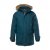 Men Plus Parka With Fur Hood Dark Green - Μπουφάν - Aνδρικά μπουφαν μεγάλα μεγέθη