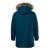 Men Plus Parka With Fur Hood Dark Green - Μπουφάν - Aνδρικά μπουφαν μεγάλα μεγέθη
