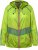 Ulla Popken Neon Rain Jacket Activewear Safety Yellow - Μπουφάν - 