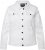Ulla Popken Denim Jacket White - Μπουφάν - 