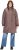 Ulla Popken HYPRAR Triple Function Weatherproof Jacket Taupe - Μπουφάν - 