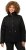 Ulla Popken HYPRAR Waterproof Running Jacket Black - Μπουφάν - 