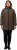 Ulla Popken HYPRAR Water Repellent Fully Lined Jacket Mocha - Μπουφάν - 