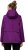 Ulla Popken HYPRAR Water-Repellent Windbreaker Dark Purple - Μπουφάν - 