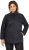 Ulla Popken Quilted Water Repellent Shirt Jacket Black - Μπουφάν - 