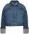 Ulla Popken Wide Cuff Denim Jacket Blue Denim - Μπουφάν - 