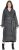 Ulla Popken Denim Acid Wash Trench Coat Grey Denim - Μπουφάν - 