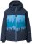 Ulla Popken Landscape Print Triple Function Performance Jacket Navy - Μπουφάν - 