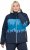 Ulla Popken Landscape Print Triple Function Performance Jacket Navy - Μπουφάν - 