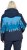 Ulla Popken Landscape Print Triple Function Performance Jacket Navy - Μπουφάν - 