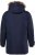 Men Plus Parka With Fur Hood Navy - Μπουφάν - Aνδρικά μπουφαν μεγάλα μεγέθη