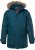 Men Plus Parka With Fur Hood Dark Green - Μπουφάν - Aνδρικά μπουφαν μεγάλα μεγέθη