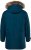 Men Plus Parka With Fur Hood Dark Green - Μπουφάν - Aνδρικά μπουφαν μεγάλα μεγέθη