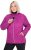 Ulla Popken HYPRAR Lightweight Quilted Water-Repellent Jacket Berry - Μπουφάν - 