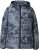 Ulla Popken HYPRAR Quilted Abstract Print Jacket Black - Μπουφάν - 