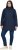 Ulla Popken HYPRAR Laser Quilted Jacket Navy - Μπουφάν - 