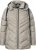 Ulla Popken HYPRAR Water-Repellent Quilted Jacket Medium Grey - Μπουφάν - 