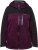 Ulla Popken HYPRAR Lightweight Triple Function Jacket Dark Berry - Μπουφάν - 