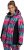 Ulla Popken HYPRAR Graphic Stripe Fully Lined Ski Jacket Teal - Μπουφάν - 
