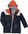 Ulla Popken HYPRAR Color Block Triple Function Ski Jacket Black - Μπουφάν - 