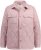 Ulla Popken Wavy Quilted Fully Lined Lightweight Jacket Old Pink - Μπουφάν - 