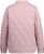 Ulla Popken Wavy Quilted Fully Lined Lightweight Jacket Old Pink - Μπουφάν - 