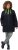 Ulla Popken HYPRAR Triple Function Contrast Trim Quilted Lining Jacket Navy - Μπουφάν - 