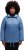 Ulla Popken Reversible Butterfly Print Fully Lined Quilted Jacket Blue Denim - Μπουφάν - 