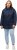 Ulla Popken Quilted Jacket with Plaid Lining Navy - Μπουφάν - 