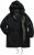 Ulla Popken Versatile Hooded Jacket Black - Μπουφάν - 