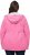 Ulla Popken HYPRAR Striped Triple Function Jacket Fuchsia Pink - Μπουφάν - 