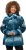 Ulla Popken HYPRAR 2-in-1 Waterproof Fitness Jacket Ink Blue - Μπουφάν - 