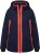 Ulla Popken HYPRAR Waterproof Triple Function Jacket Navy - Μπουφάν - 