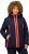 Ulla Popken HYPRAR Waterproof Triple Function Jacket Navy - Μπουφάν - 