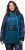 Ulla Popken Asymmetric Triple-Function Performance Ski Jacket Teal - Μπουφάν - 
