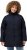 Ulla Popken HYPRAR Heart Quilted Jacket Navy - Μπουφάν - 