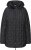 Ulla Popken HYPRAR Channel Quilted Jacket Black - Μπουφάν - 